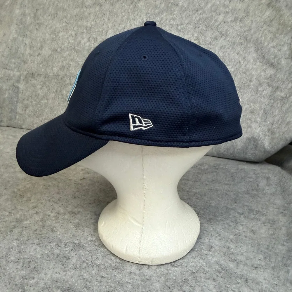 New Era Tennessee Titans 39THIRTY Stretch Fit‎ Hat Navy Blue Mens Medium-Large